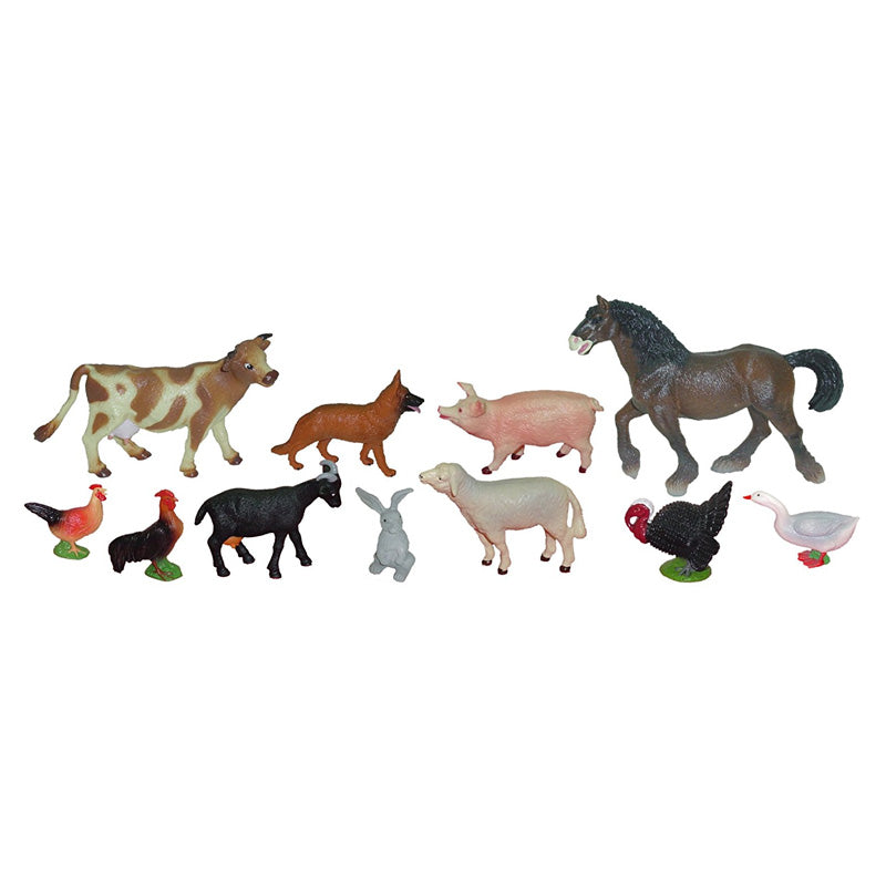 Carregar imagem para visualizador de galeria, Conjunto de 11 animais da quinta