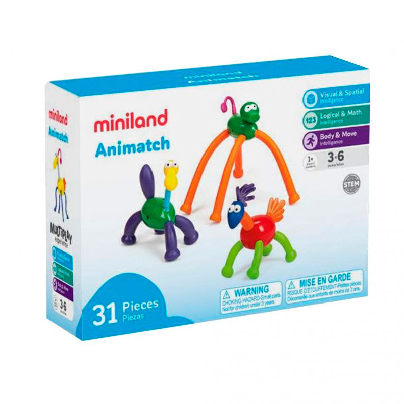 Carregar imagem para visualizador de galeria, Miniland Animatch 31 peças