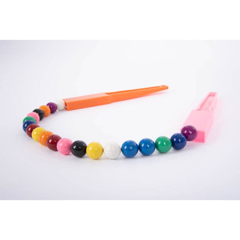 Load image into Gallery viewer, Magnetic bars + 20 colorful magnetic balls