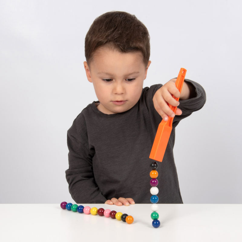 Load image into Gallery viewer, Magnetic bars + 20 colorful magnetic balls
