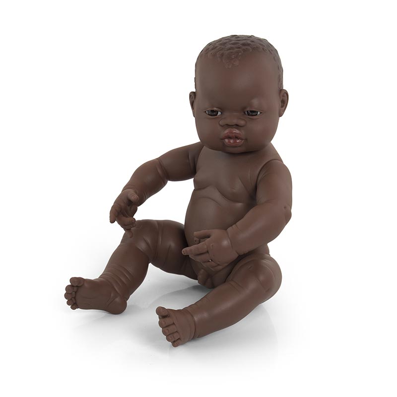 Load image into Gallery viewer, boneco africano menino
