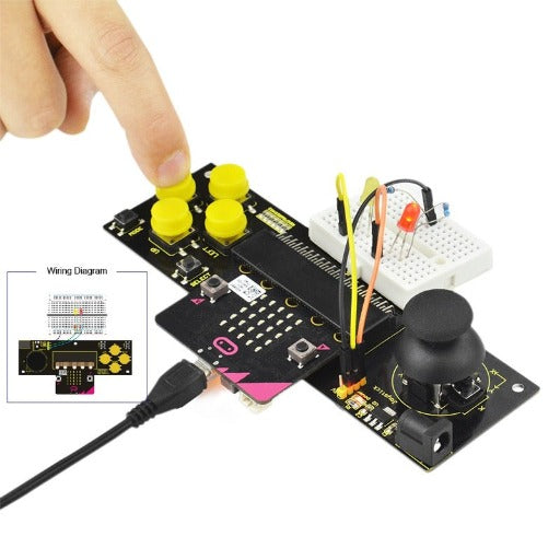 Carregar imagem para visualizador de galeria, Breakout Board com Joystick para Micro:bit