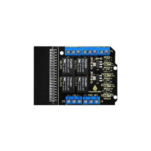 Breakout Board com Relé para Micro:bit