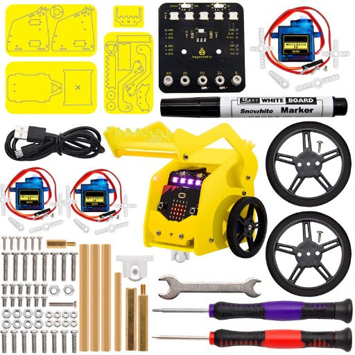 Load image into Gallery viewer, Micro:bit Keyestudio desk car