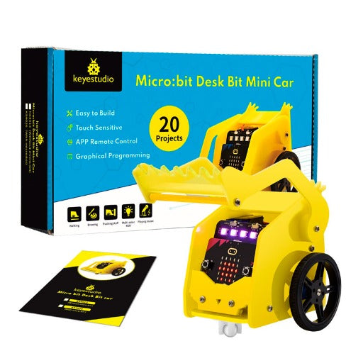 Load image into Gallery viewer, Micro:bit Keyestudio desk car