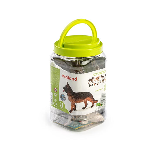Conjunto de 11 animais da quinta