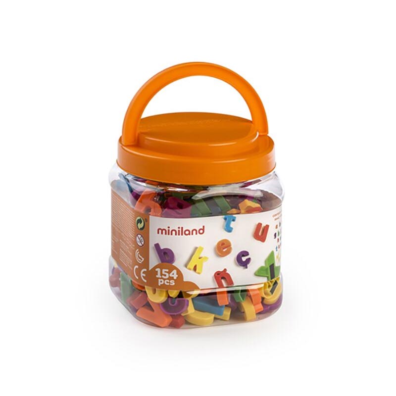 Carregar imagem para visualizador de galeria, Conjunto de 154 letras minúsculas magnéticas