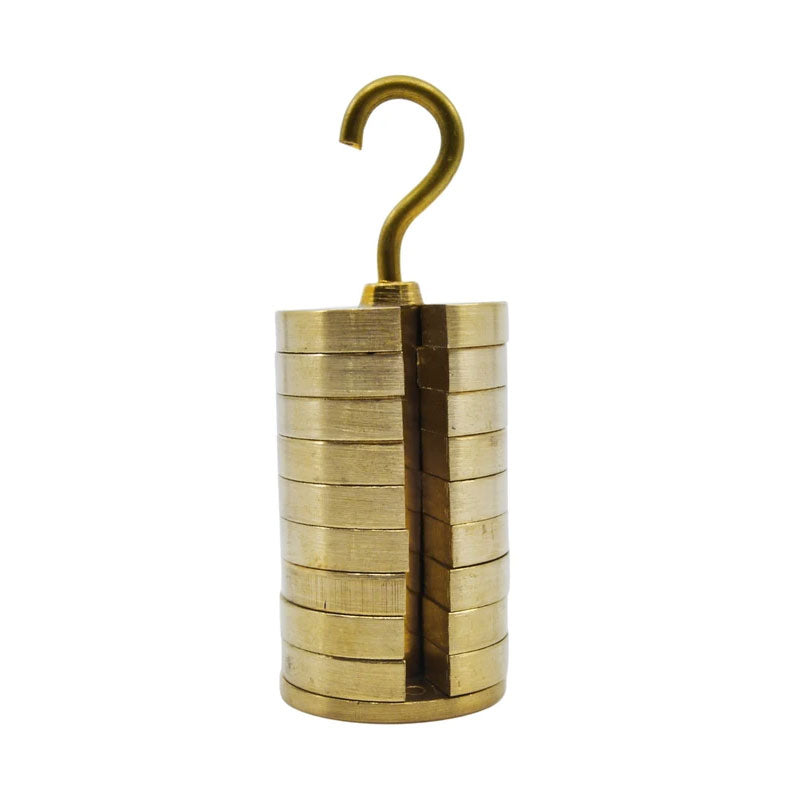 Load image into Gallery viewer, Set of 9 pasta with slot and brass hook