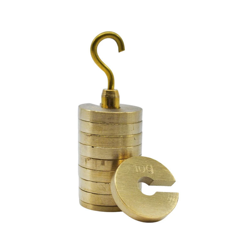 Load image into Gallery viewer, Set of 9 pasta with slot and brass hook