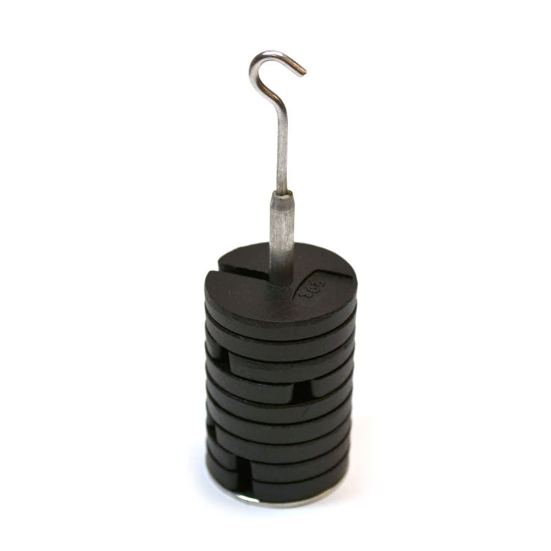 Load image into Gallery viewer, Set of 9 dough hooks with groove, zinc plated
