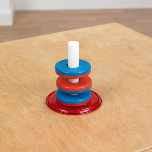 Set of floating magnetic rings with pole markings 60 mm Ø (3 units)