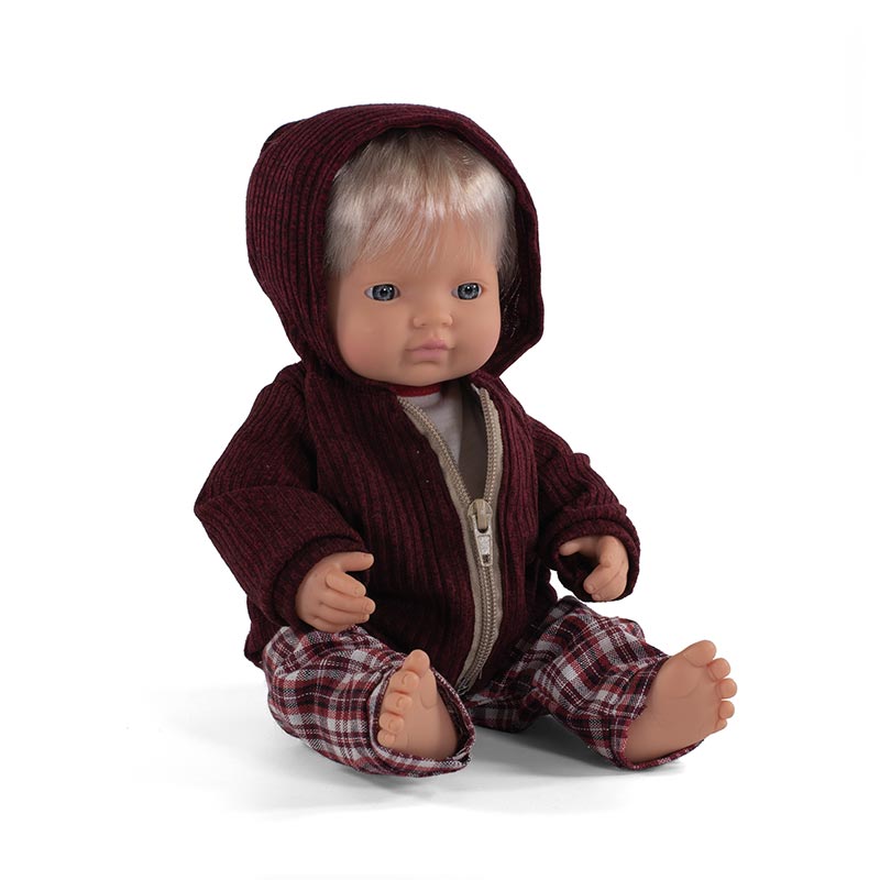 Load image into Gallery viewer, Conjunto para o frio para bonecos de 40 cm