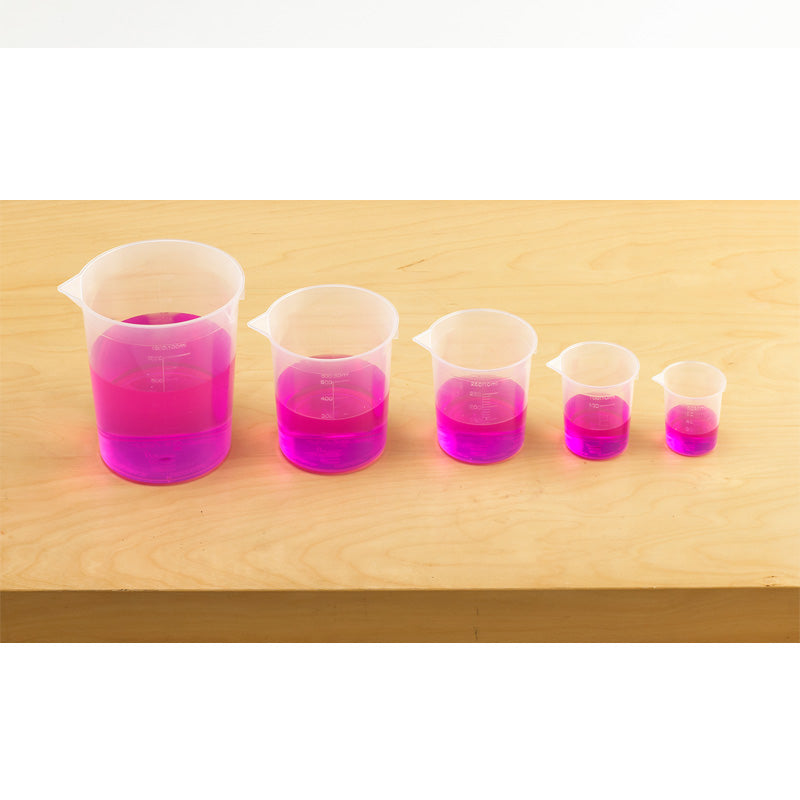 Load image into Gallery viewer, Plastic graduated cups (set of 5)