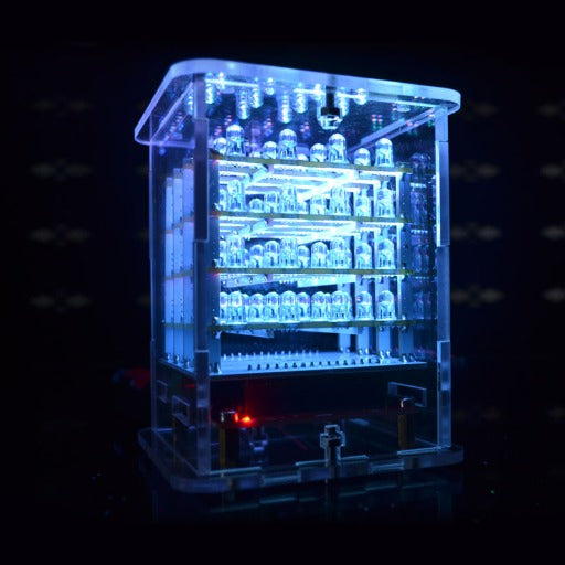 Cubo de LEDs RGB 4x4x4 para Arduino