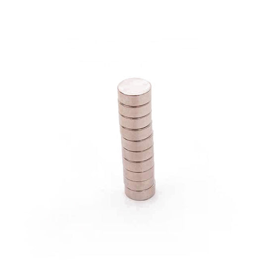 Neodymium Magnetic Discs 10X4 mm (10 units)