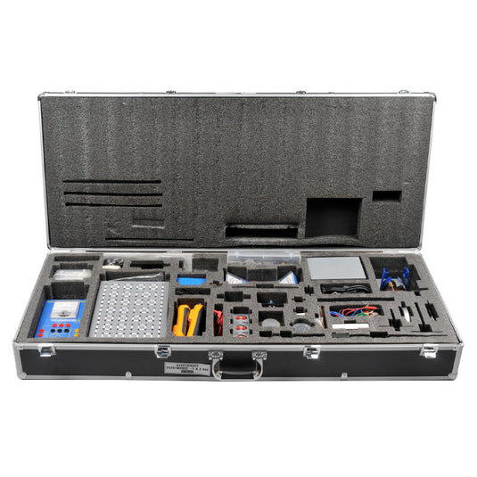 Electricity and electronics kit for advanced education