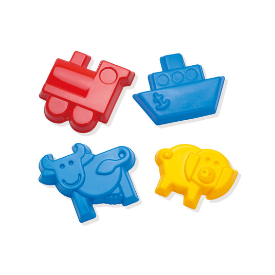 Formas para areia (conj. 4)