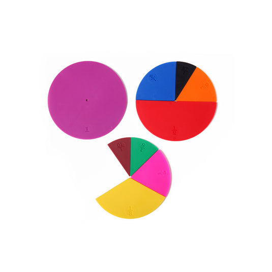 Conjunto de 51 setores circulares