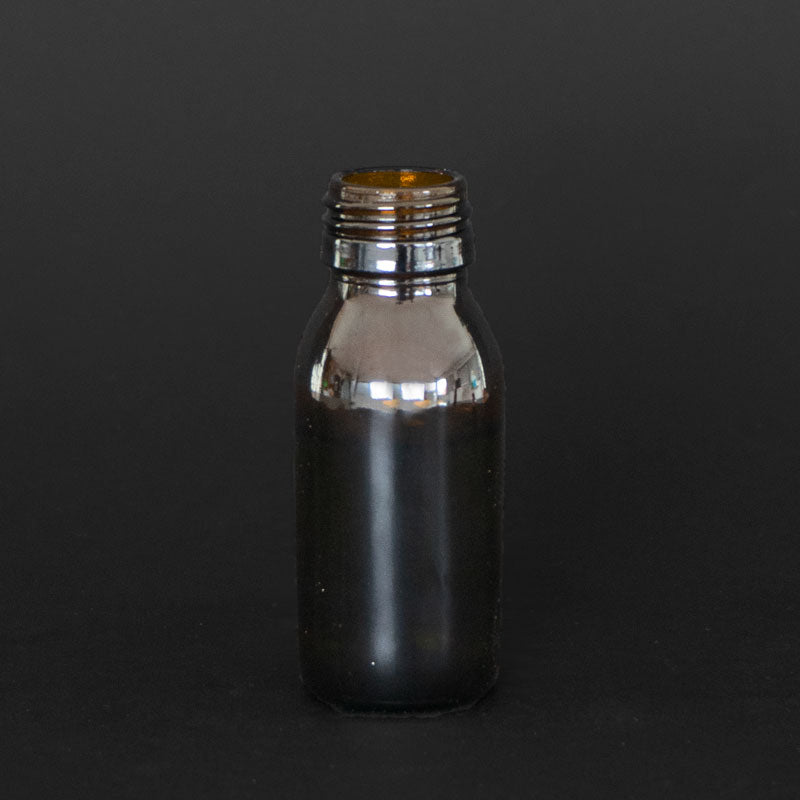 Load image into Gallery viewer, Amber bottle with screw thread