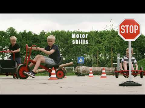 Carregar e iniciar video em visualizador de galeria, Triciclo com assento ajustável Viking (4 - 12 anos)
