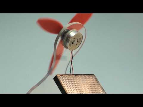 Load and play video in Gallery viewer, Solar fan
