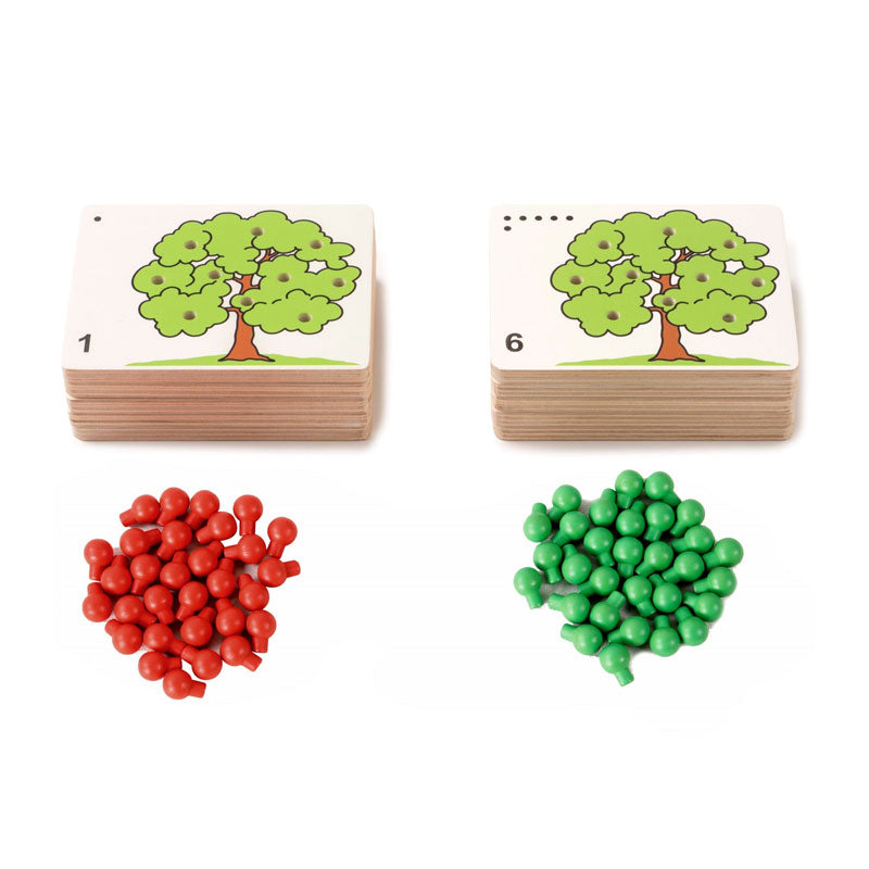Cargue la imagen en el visor de la galería, juego cuenta las manzanas