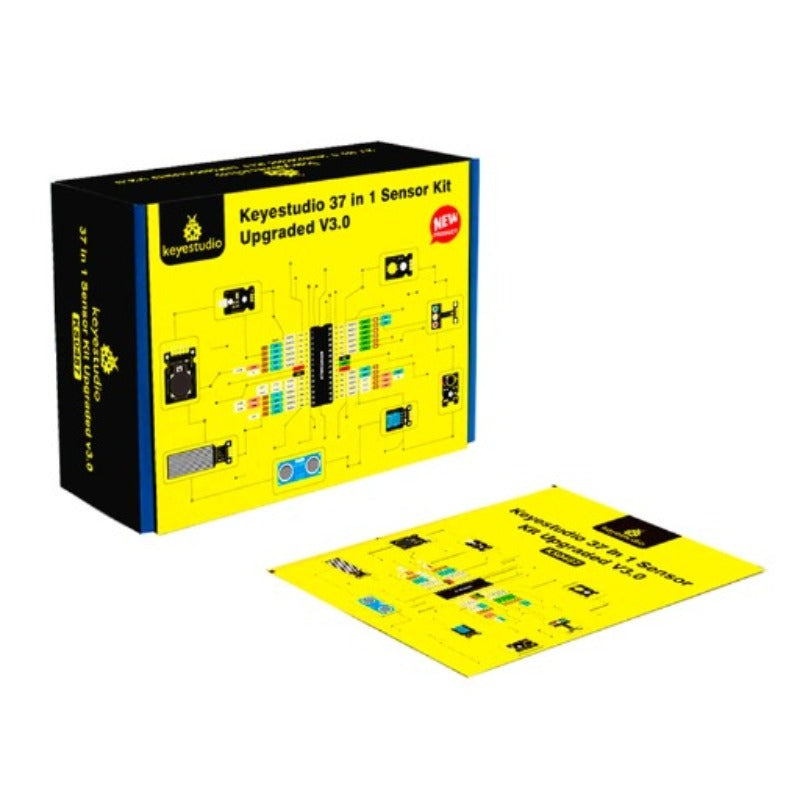 Carregar imagem para visualizador de galeria, Kit 37 em 1 Starter V3.0 Arduino Keyestudio (sem placa)