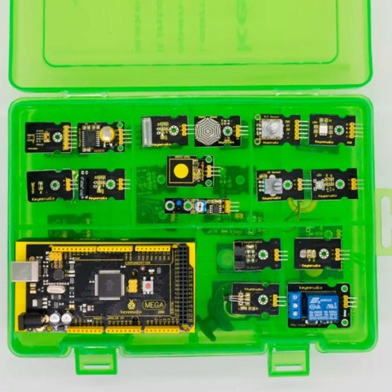 Carregar imagem para visualizador de galeria, Kit 37 em 1 Starter V2.0 Arduino Keyestuido (com placa MEGA)