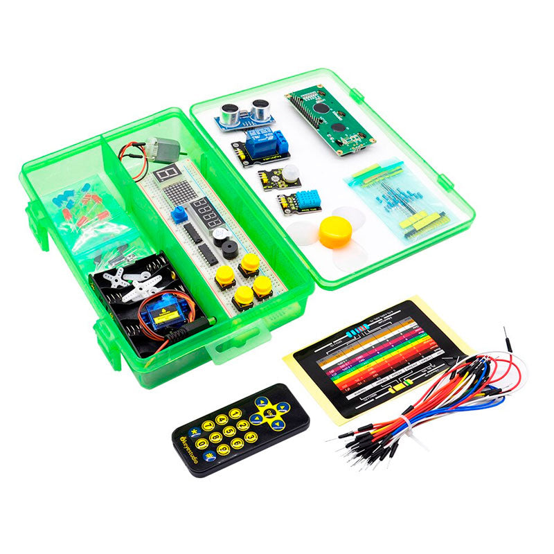 Carregar imagem para visualizador de galeria, Kit Basic Starter V2 Arduino Keyestudio (sem placa)