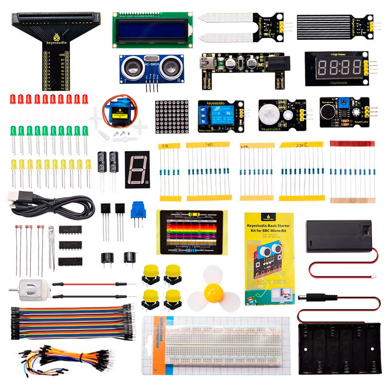 Load image into Gallery viewer, Micro:bit Basic Kit (without board)