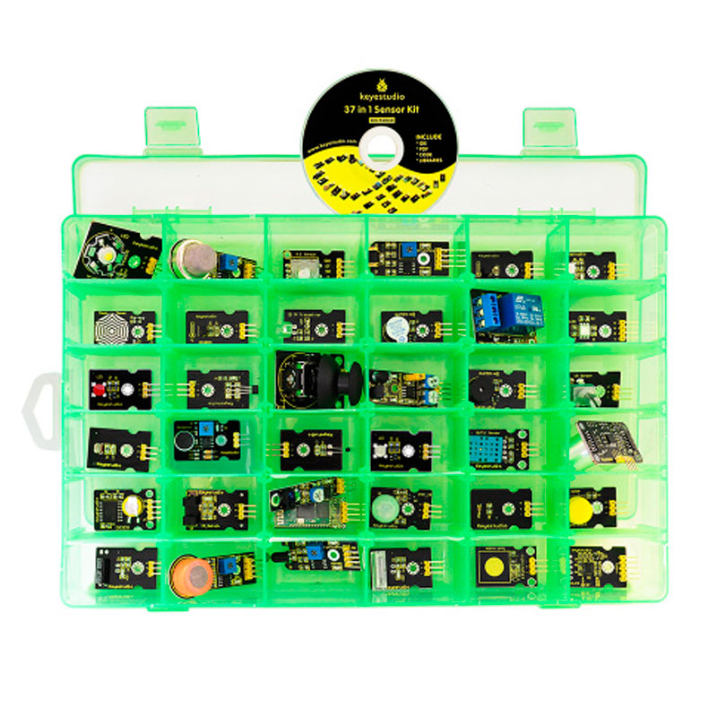 Load image into Gallery viewer, Kit of 37 sensors for Arduino Keyestudio