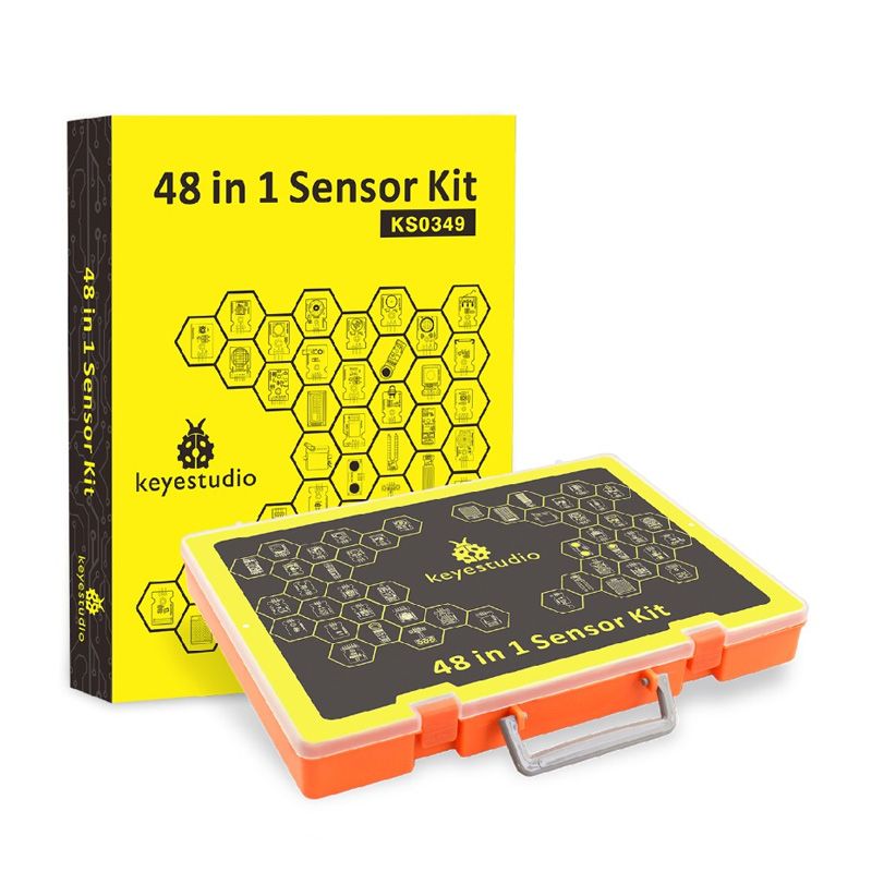Carregar imagem para visualizador de galeria, Kit de 48 sensores para Arduino Keyestudio
