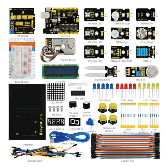 Kit de Monitorização Ambiental para Arduino Keyestudio