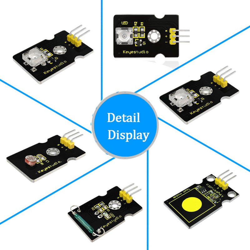Carregar imagem para visualizador de galeria, Kit de programação gráfica ARDUBLOCK Keyestudio