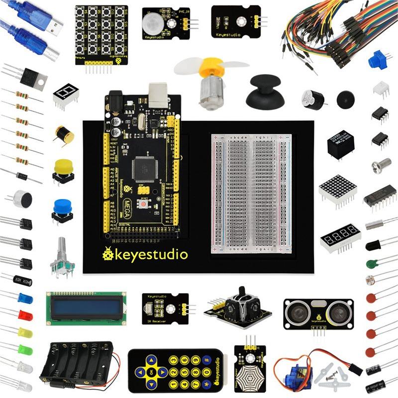 Load image into Gallery viewer, Kit Maker para Arduino Keyestudio - Com Placa MEGA 2560