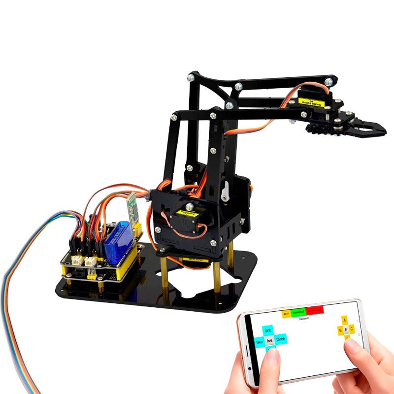 Carregar imagem para visualizador de galeria, Kit DIY Braço Robótico 4DOF para Arduino