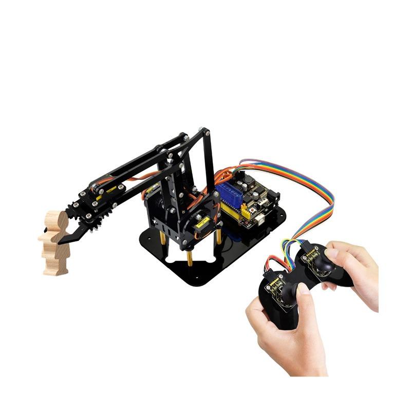 Carregar imagem para visualizador de galeria, Kit DIY Braço Robótico 4DOF para Arduino