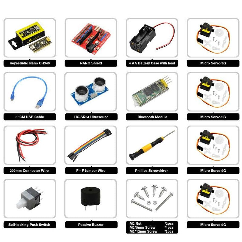 Load image into Gallery viewer, DIY Kit for OTTO Maker Robot
