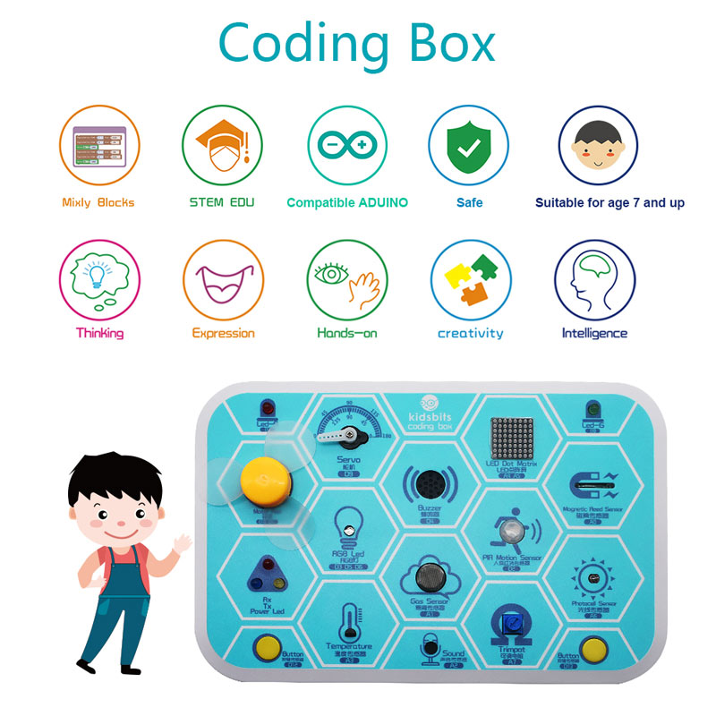 Carregar imagem para visualizador de galeria, Kit iniciante Kids Bits para Arduino