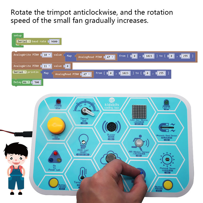 Carregar imagem para visualizador de galeria, Kit iniciante Kids Bits para Arduino