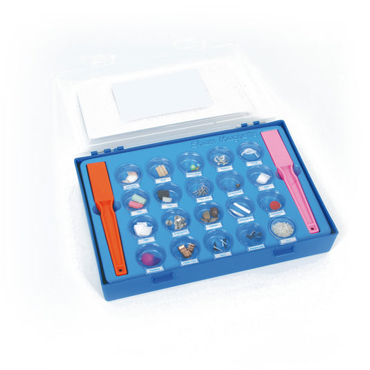 Magnetic and non-magnetic materials testing kit