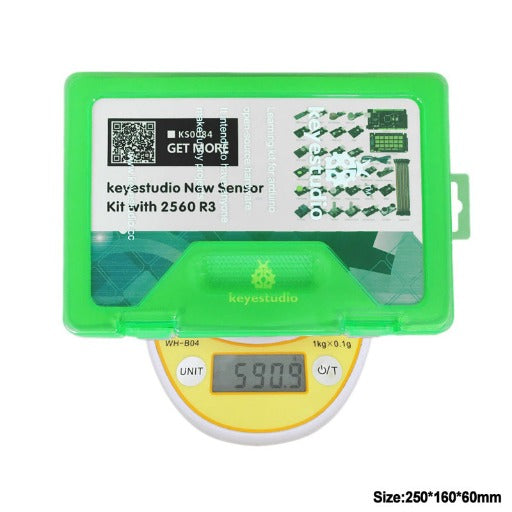 Carregar imagem para visualizador de galeria, Kit 30 sensores com placa Arduino MEGA 2563 R3 Keyestudio
