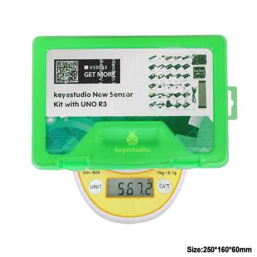 Carregar imagem para visualizador de galeria, Kit 30 Sensores com placa Arduino UNO R3 Keyestudio