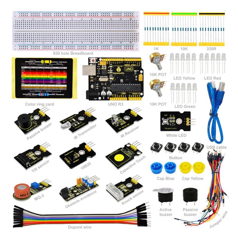 Load image into Gallery viewer, Kit Sensores K1 com Arduino UNO R3 Keyestudio