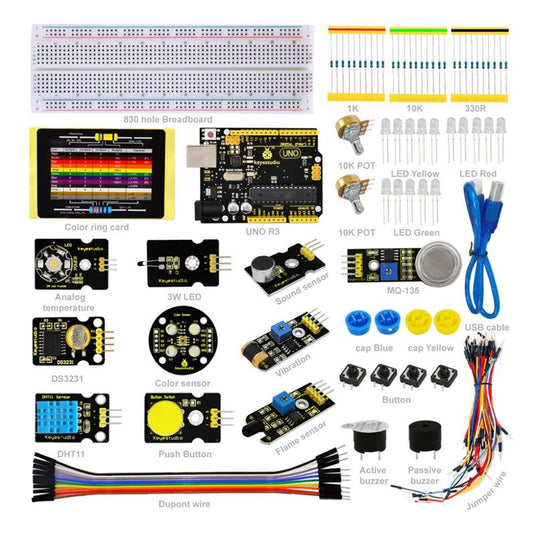 Kit Sensores K3 com Arduino UNO R3 Keyestudio