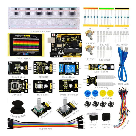 Kit Sensores K4 com Arduino UNO R3 Keyestudio