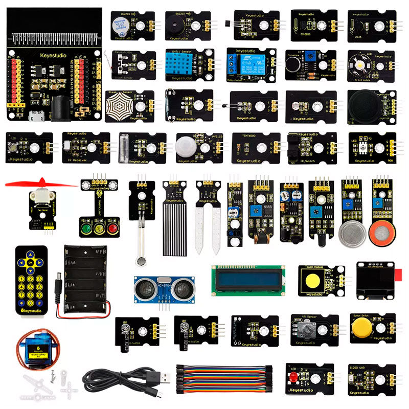 Load image into Gallery viewer, 45 in 1 DIY Starter Kit - V2 BBC Micro: Keyestudio bit (without board)