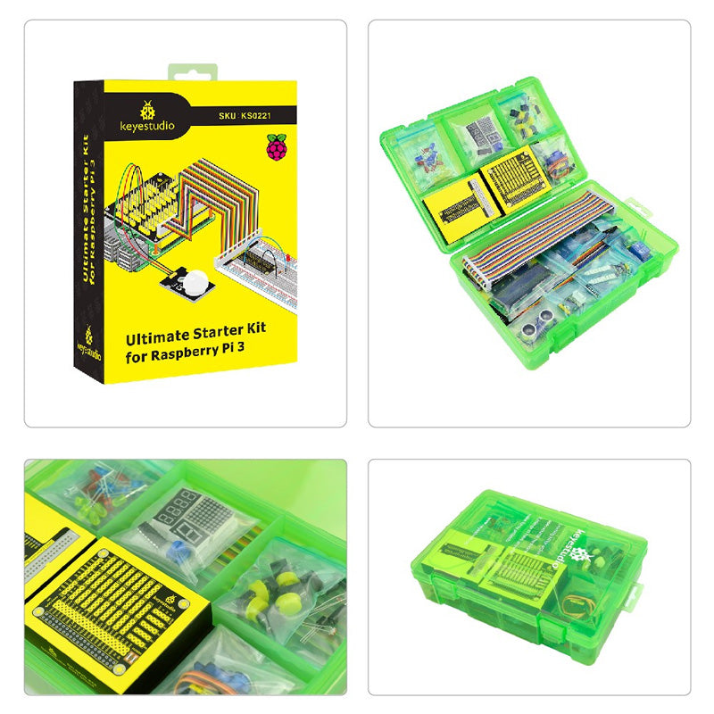 Carregar imagem para visualizador de galeria, Kit Ultimate para Raspberry Pi Keyestudio
