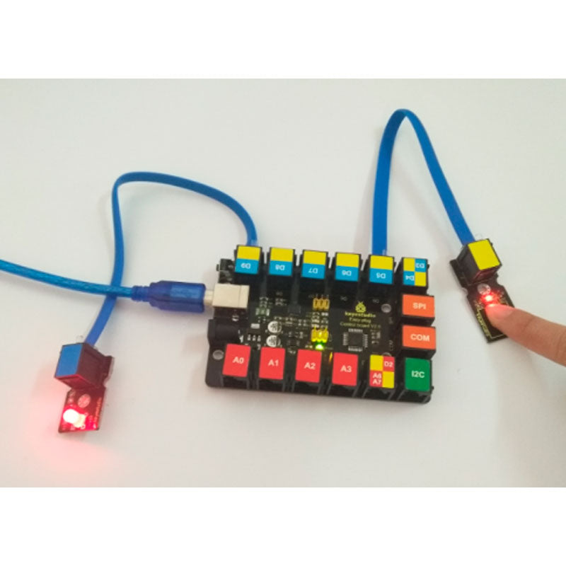 Carregar imagem para visualizador de galeria, Módulo sensor capacitive touch para Arduino (Ligação Easy) Keyestudio
