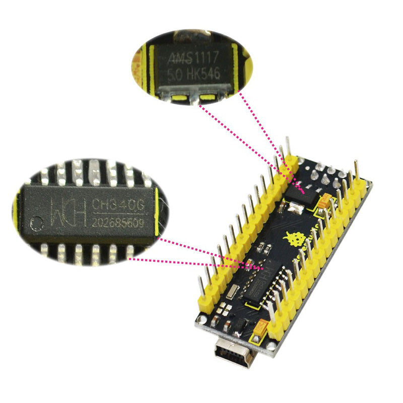 Cargue la imagen en el visor de la galería, Placa controladora Arduino Nano Keyestudio
